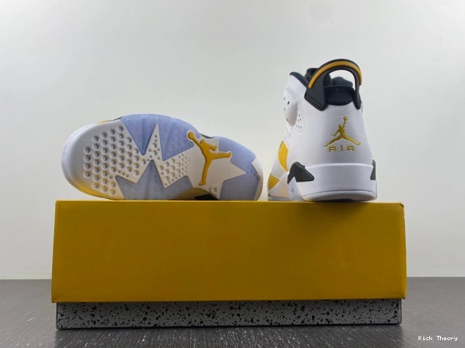 Kicktheory Yellow Air 6 CT8529-170 Jordan Ochre 0805